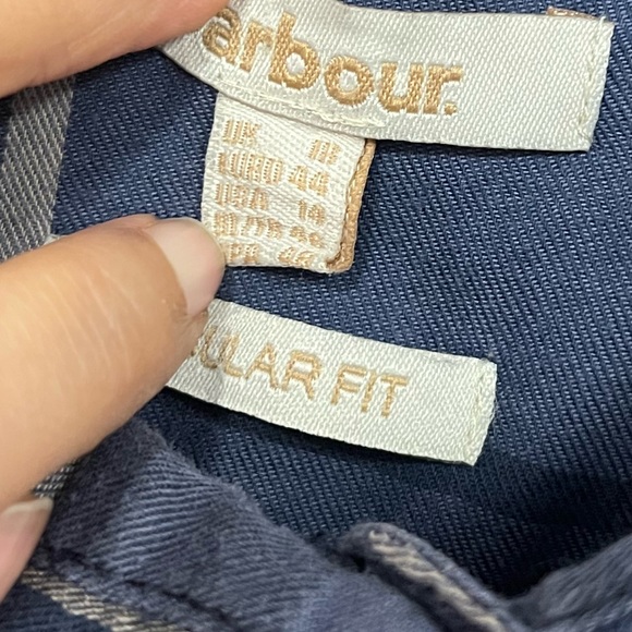 Barbour Tartan Plaid Bredon Long Sleeve Shirt 14 - Picture 9 of 11